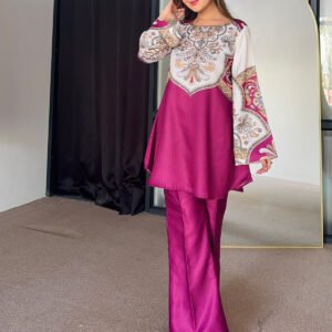 Digital Printed Two Piece Set